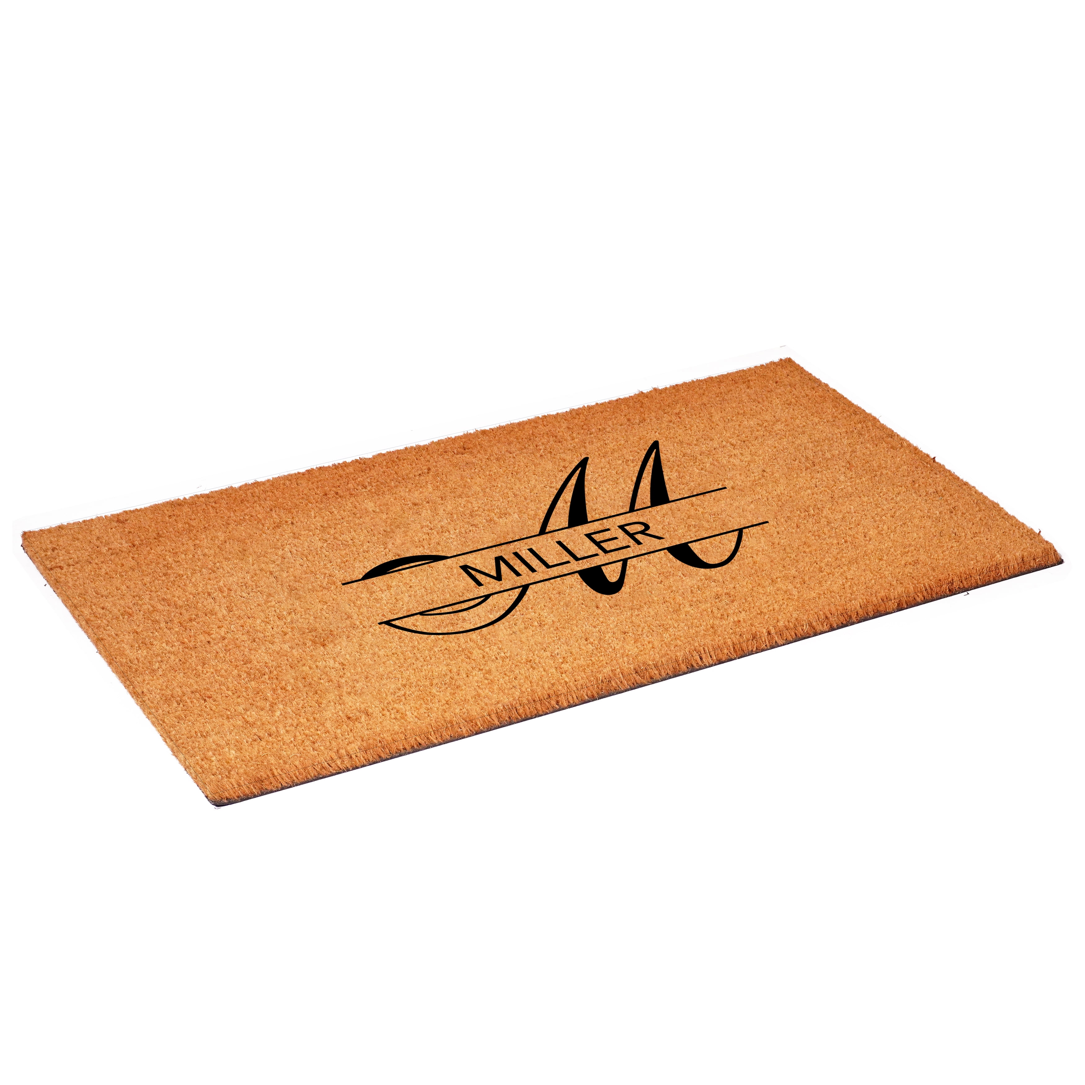 Calloway Mills 110922436 Miller Personalized Doormat 24" x 36"