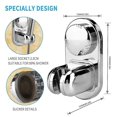 thumbnail image 3 of 5 Mode Angle Adjustable Shower Head Holder, Super Power Vacuum Suction Cup Handheld Shower Bracket, 3 of 5
