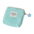 thumbnail image 4 of Esquirla Sanitary Napkin Storage Bag Compact Small Cosmetic Bag for Ladies Girls Coin Blue, 4 of 8