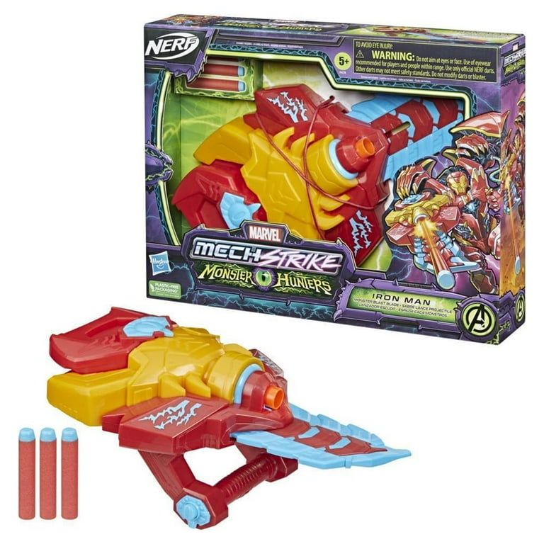 Marvel Mech Strike Monster Hunters Iron Man Monster Blast Blade