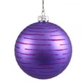 thumbnail image 1 of Boule Violette de 4,75 Po avec Asst Scintillant, 1 of 1