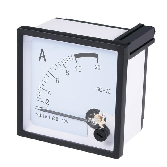 0-20A Analog Panel Ammeter Gauge Ampere Current Meter DH-670 1.5 Error Margin