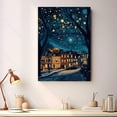 thumbnail image 2 of Bellevues Travel Canvas Art Print, Washington Wall Canvas Starry Night, Bellevues Canvas Painting decorWashington Travel Picture -97AZ109, 2 of 2