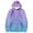 R180/Pale blue purple gradient, variant on Vividxx Hoodies For Girls Fall Winter Gradient Long Sleeve D Hooded Sweatshirt Pocket Sports Casual Kids Pullovers Top Streetwear 12-24 Months