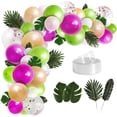 thumbnail image 1 of Kit de guirnalda de globos de 83 piezas, guirnalda de arco de globos Luau DIY con hoja y tira de globos para fiesta de cumpleaños, Baby Shower, decoración de fiesta temática de Saf, 1 of 5