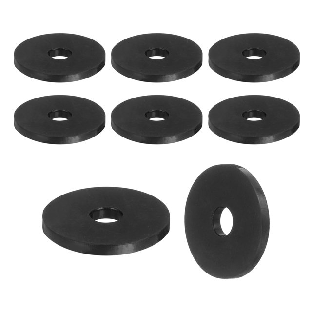 18Pack Thick Rubber Spacer, 1-3/16 Inch OD x 5/16 Inch ID x 1/8 Inch Thickness