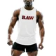 thumbnail image 3 of Chaleco para hombre, sin mangas, transpirable, ligero, para entrenamiento, deportes al aire libre, transpirable, de moda, con estampado simple, para fitness, de secado rápido, 3 of 5