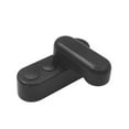 thumbnail image 1 of RV Trailer Foldable Table Board Rotary Buckles Set - Durable ABS, Black, Self-Tapping Screws Included, 1 of 1