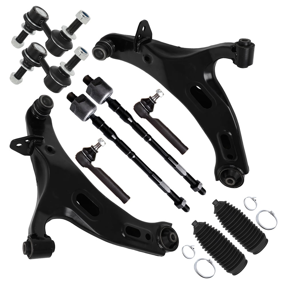 ECCPP - 10PCS Front Lower Control Arm w/Ball Joint Compatible Fit 2010-2014 For Subaru Legacy Suspension Kit