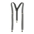 thumbnail image 1 of Black Vertical Stripe Stretchable Suspenders 2 pack, 1 of 1