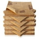 thumbnail image 1 of Papel para envolver alimentos Lemecima 30 x 30 cm, 500 unidades, impermeable, marrón, 1 of 7