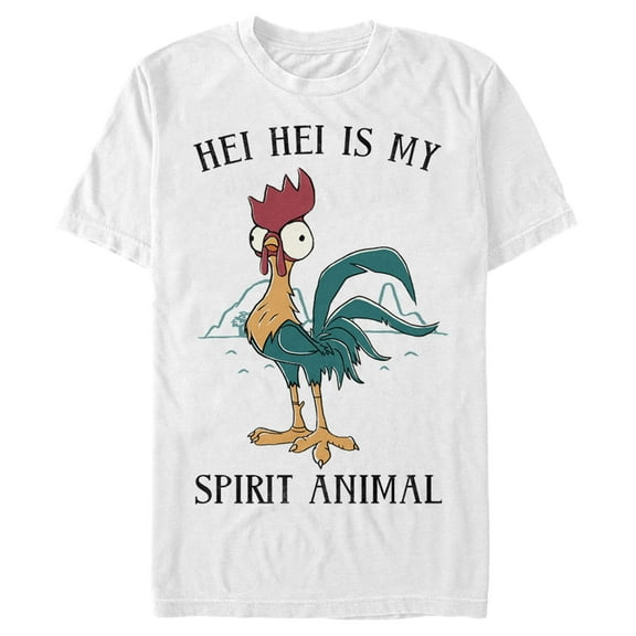Men's Moana Moana Hei Hei Spirit Animal  Graphic T-Shirt