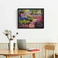 thumbnail image 2 of COMIO Art Modern Monet Painting with Black Frame Decorative Painting 16x12in / 20x16in 16x12in, 2 of 4