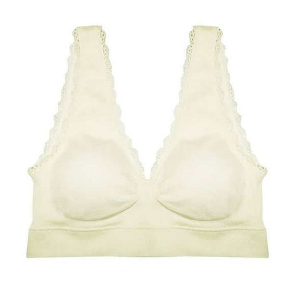 Top Simply Basic para Mujer, Ivory Talla 36B