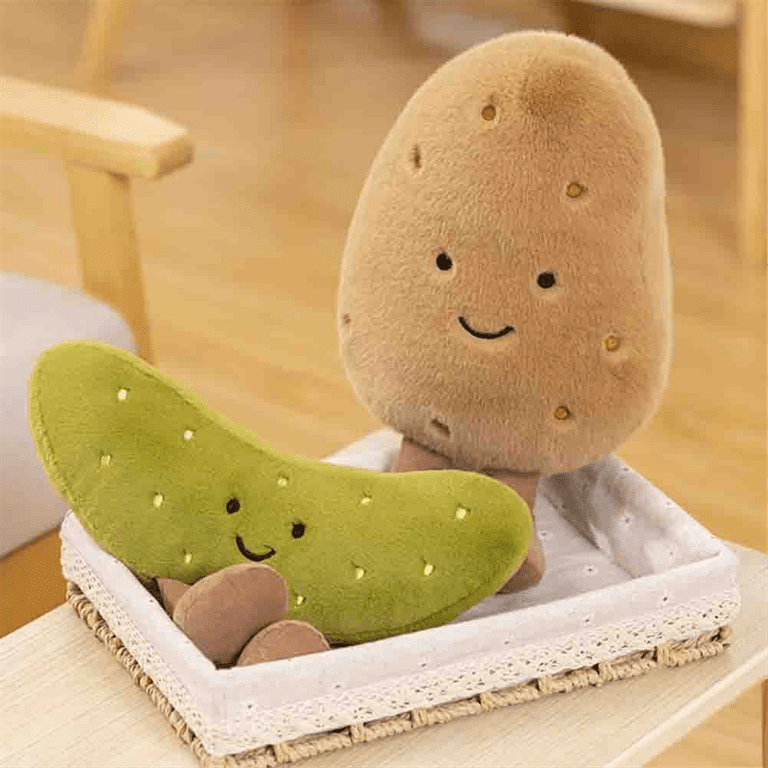 Large Potato Stuffed Animal Kawaii Plush Plushy and Squishy Food Pillow Toy Cute Plushie Toys Gift A Walmart