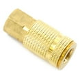 thumbnail image 2 of Forney 75522 Brass/Steel Air Coupler And Plug Set 1/4 In. 1/4 In. 2 2 Pc, 2 of 3