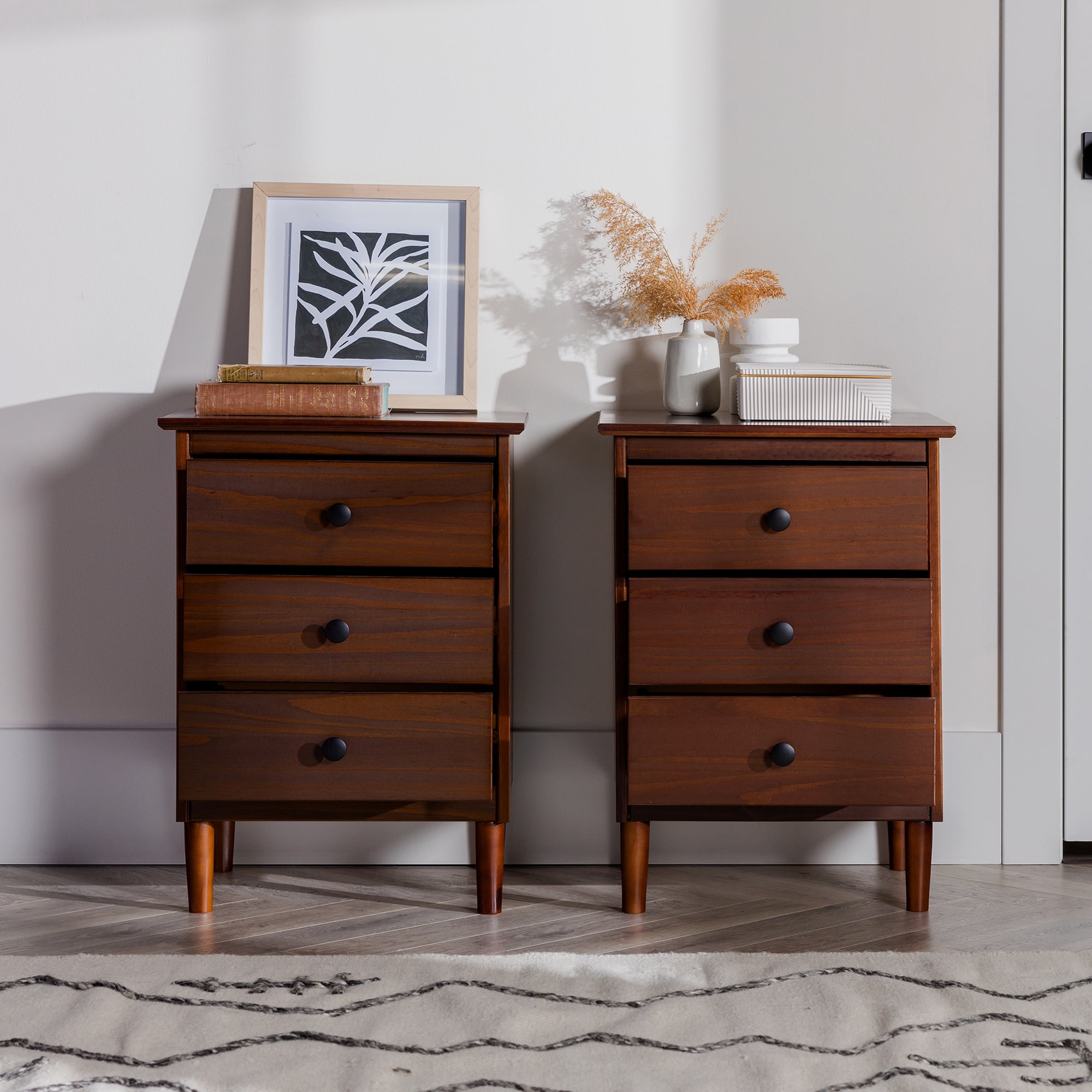 Walker edison sale 3 drawer nightstand