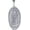 Silver Miraculous Virgin Mary 1, variant on Sterling Silver Virgin Mary Pendant Necklace Medallion with Diamond Cut Finish and Chain