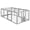 Chicken Run, variant on AIVITUVIN Wooden Chicken Run Large Chicken Coop Extension Chicken Pen Pet Playpen 20.73 ft²