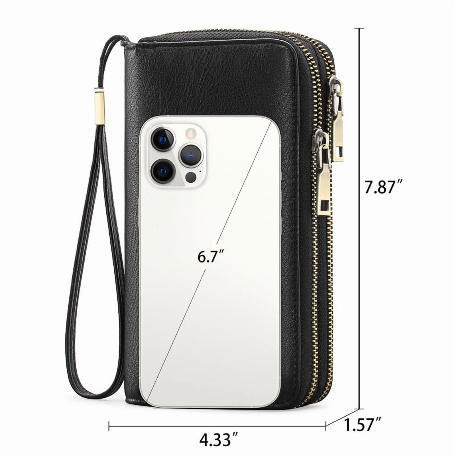 Falan Mule Women's Leather Clutch Wallet with RFID Blocking photo 4