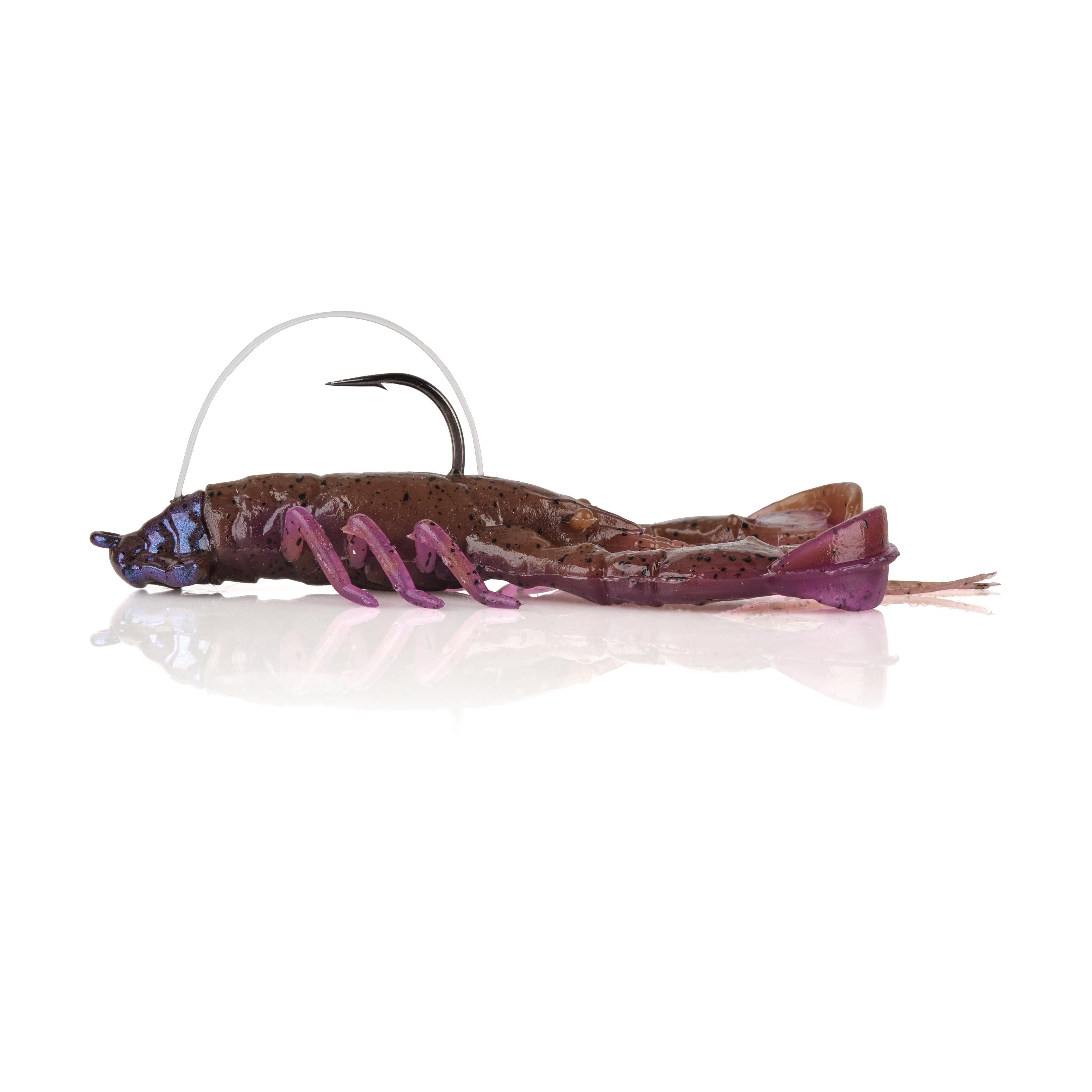 Berkley PowerBait® Clatter Craw, 3.5 in, Peanut Butter and Jelly