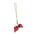 thumbnail image 3 of Regalos con dijes para bolsos para mujer, accesorios para bolsos, lindo dije para monedero, decoración para billetera. Rojo, 3 of 9