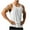 White, variant on JIUKE Tank Tops for Men Racerback Casual Sleeveless Raglan Athletic Shirts Lightweight Quick Dry Gym Muscle Tees
