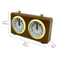 thumbnail image 6 of Mechanical Chess Clock Analog for Chess Game Timer Clock Official Clocks No Battery Needed, 6 of 7