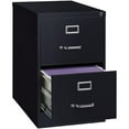 thumbnail image 2 of Scranton & Co 26.5"D Metal 2 Drawer Legal Width Vertical File Cabinet Black, 2 of 6