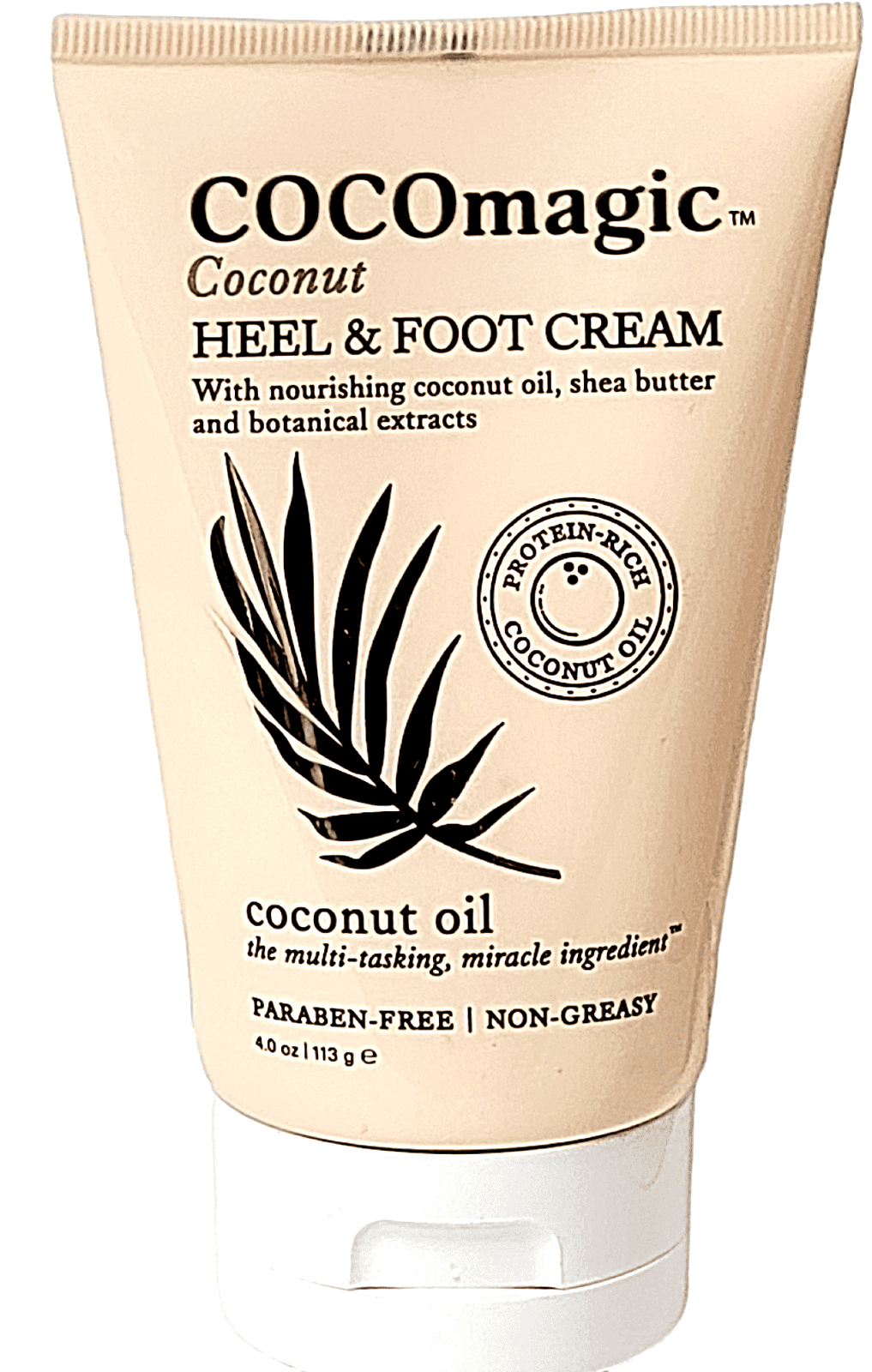 Coconut Heel & Foot Cream w/ Coconut Oil Shea Butter 4 oz