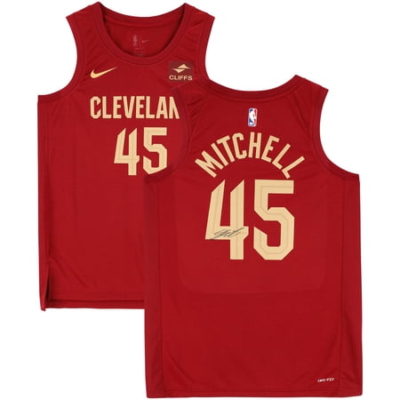 Donovan Mitchell Cleveland Cavaliers Autographed Icon Swingman Jersey - Fanatics Authentic Certified