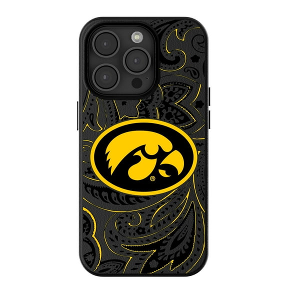 Keyscaper Iowa Hawkeyes Paisley iPhone Magnetic Bump Case