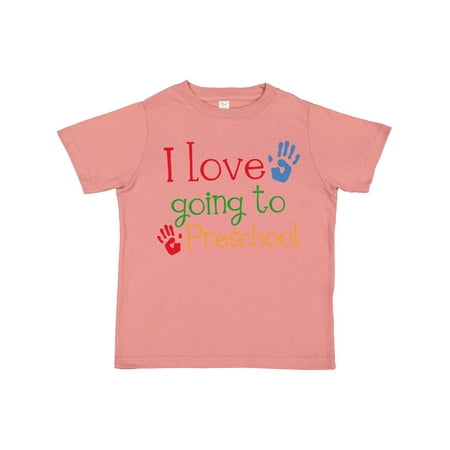

Inktastic I Love Going to Preschool Gift Toddler Boy or Toddler Girl T-Shirt