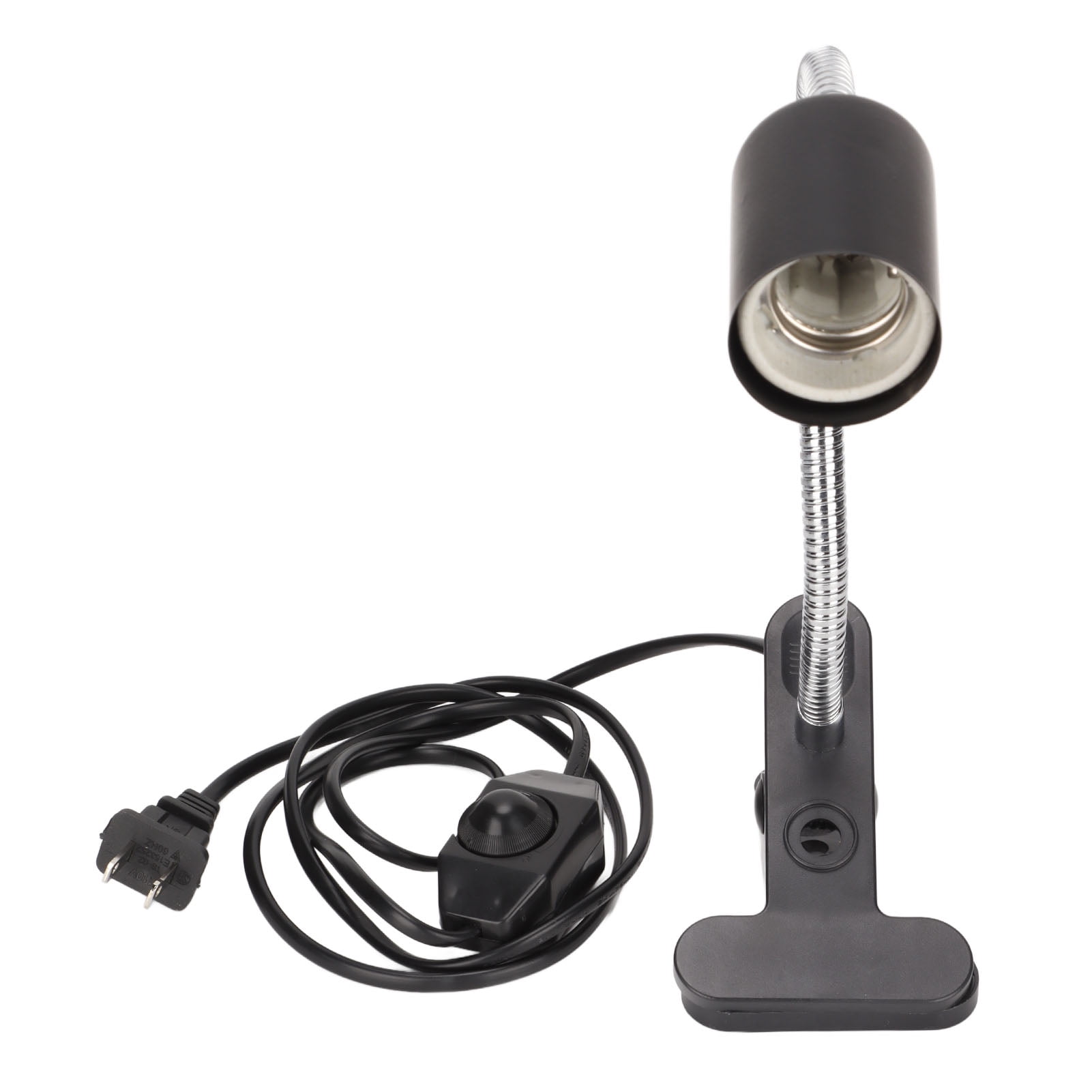 Aquarium Basking Light, UVA Bulb Reptile Heat Lamp With Temperature For