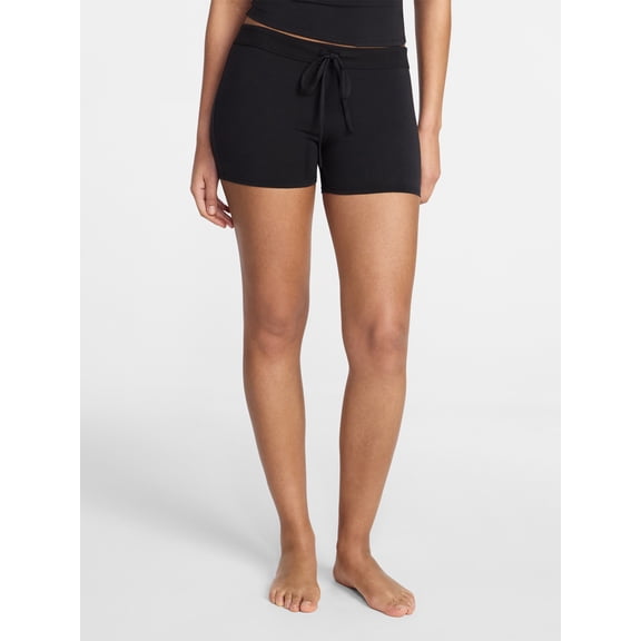No Boundaries Cotton Stretch Jersey Shorts, Women's XS-XXXL