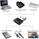 thumbnail image 4 of Seitruly Convertidor USB Dispositivo de conversión Adaptadores de enchufe Accesorio de teléfono sensible Cable de conexión rápida Plásticos Metal Teléfono y Comunicación Plata, 4 of 6