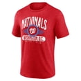 thumbnail image 2 of Men's Red Washington Nationals Badge of Honor Tri-Blend T-Shirt, 2 of 3