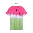thumbnail image 5 of ZXSXSY Watermelon Shirts for Women Tie Dye Cute Fruit Gift Graphic Tees Short Sleeve Crewneck Summer T-Shirt, 5 of 6