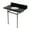 Black Granite / Brushed Nickel, variant on Kingston Brass KVPK36KB8 Templeton 36" Black Granite Console Sink with Brass Legs (8-Inch, 3-Hole), Black Granite/Brushed Nickel