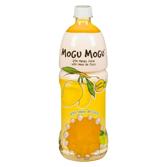 MOGUMOGU Mango Drink with Nata De Coco