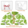 thumbnail image 4 of Rateoe Green Various Lemons Print Christmas Tree Skirt 30" for Xmas Holiday New Year Party Circle Tree Mat Ornaments Decoration, 4 of 7