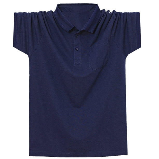 Camisas de Lino de los Hombres de Manga Corta Sobredimensionada, Botón Casual de Color Sólido para Caminatas, Deportes Y Uso Diario