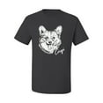 thumbnail image 2 of Cute Corgi Dog Lover Pet Owner Animal Lover Graphic T-Shirt, Charcoal, 4XL, 2 of 4
