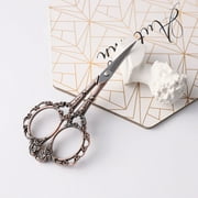 Kavoc Vintage Stainless Steel Scissors Retro Antique Cross Stitch Sewing Cutter Tools