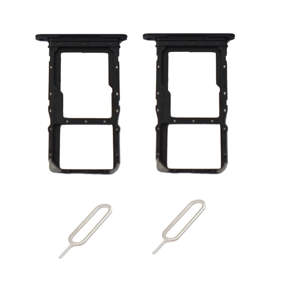 PAPAUTOP 2 PCS for Samsung Galaxy A16 5G A166P Card Tray SD SIM Card Holder with Card Needle