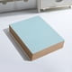 thumbnail image 4 of Cuaderno de bocetos engrosado Cuaderno de papel Kraft – 200 hojas en blanco, fácil de romper, portátil 5,12"x3,74", protección ocular de madera de burlywood, escritura lisa, verde, para notas y, 4 of 6
