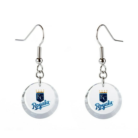 Kansas City Royals Swarovski Pick Off Earrings