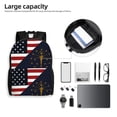thumbnail image 5 of Travel Backpack For Women/Men America Indiana Flag Carry On Backpack With Laptop Compartment Travel Backpack, 5 of 7