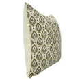 thumbnail image 2 of Block prints, 20"X20", Lightweight & Soft Viscose Linen Pillow Covers By Fabdivine, Pan Patti, 2 of 9