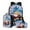 Cute Corgi Hawaii Palm, variant on KUIFORTI Dinosaur Print Ice Packs Small Lunch Bag School Backpack Large Capacity Tote Bag Satchel Food Container Accessories